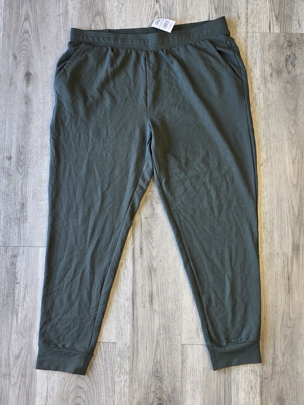 Eddie Bauer Lounge Heather Olive Joggers XL NWT